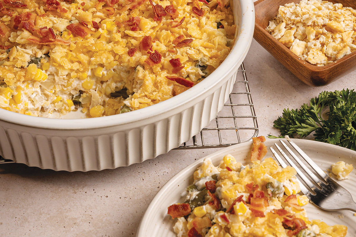 Bacon Gouda Corn Casserole Farmview Market