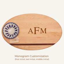 Load image into Gallery viewer, Soundview Millworks Oval Dip Board with Bowl