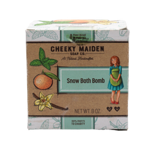Load image into Gallery viewer, Cheeky Maiden Snow Bath Bomb
