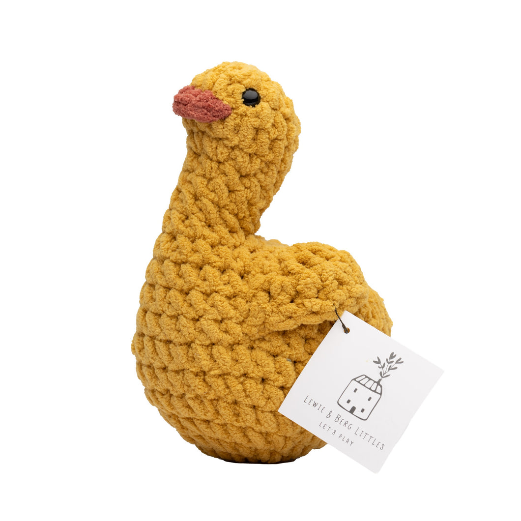 Marigold the Duck Crochet Stuffed Critter