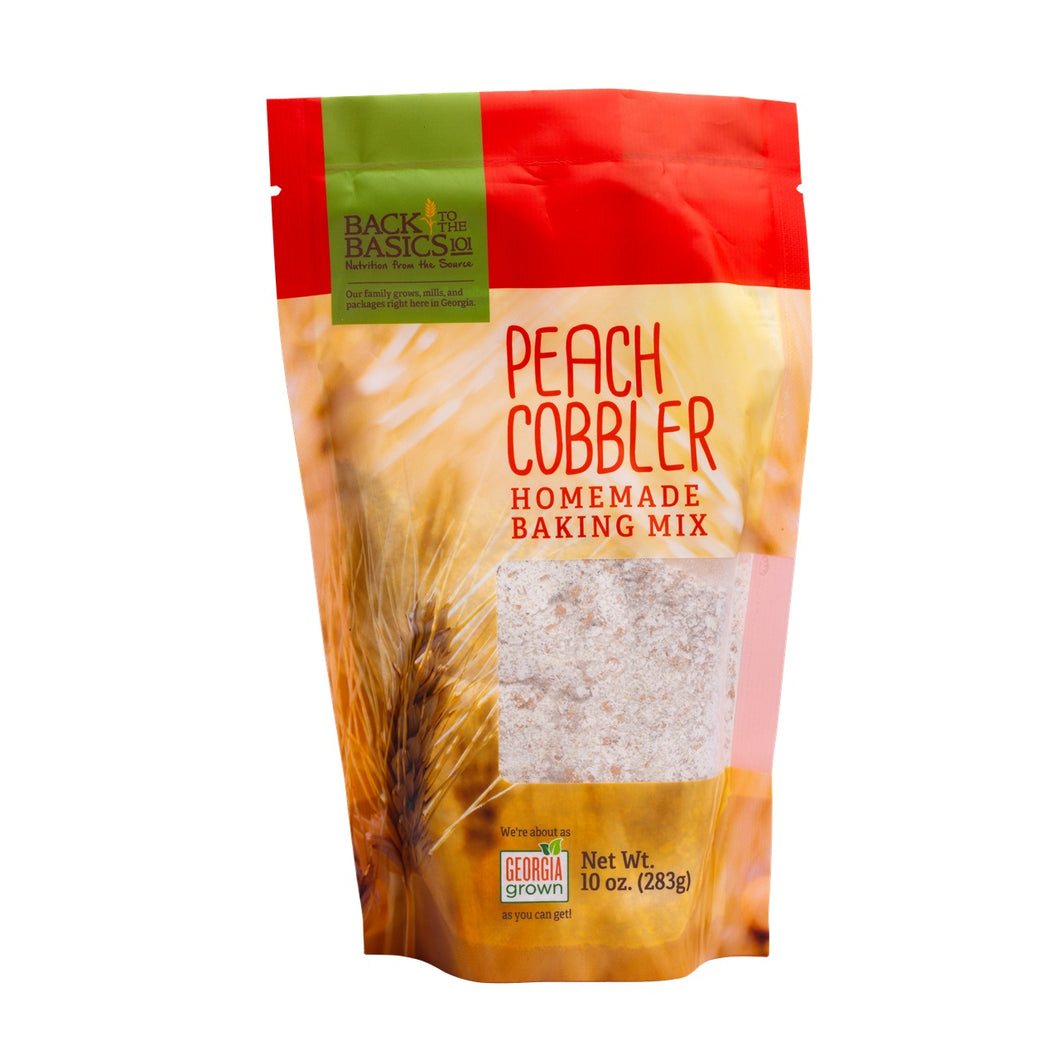 Peach Cobbler Baking Mix