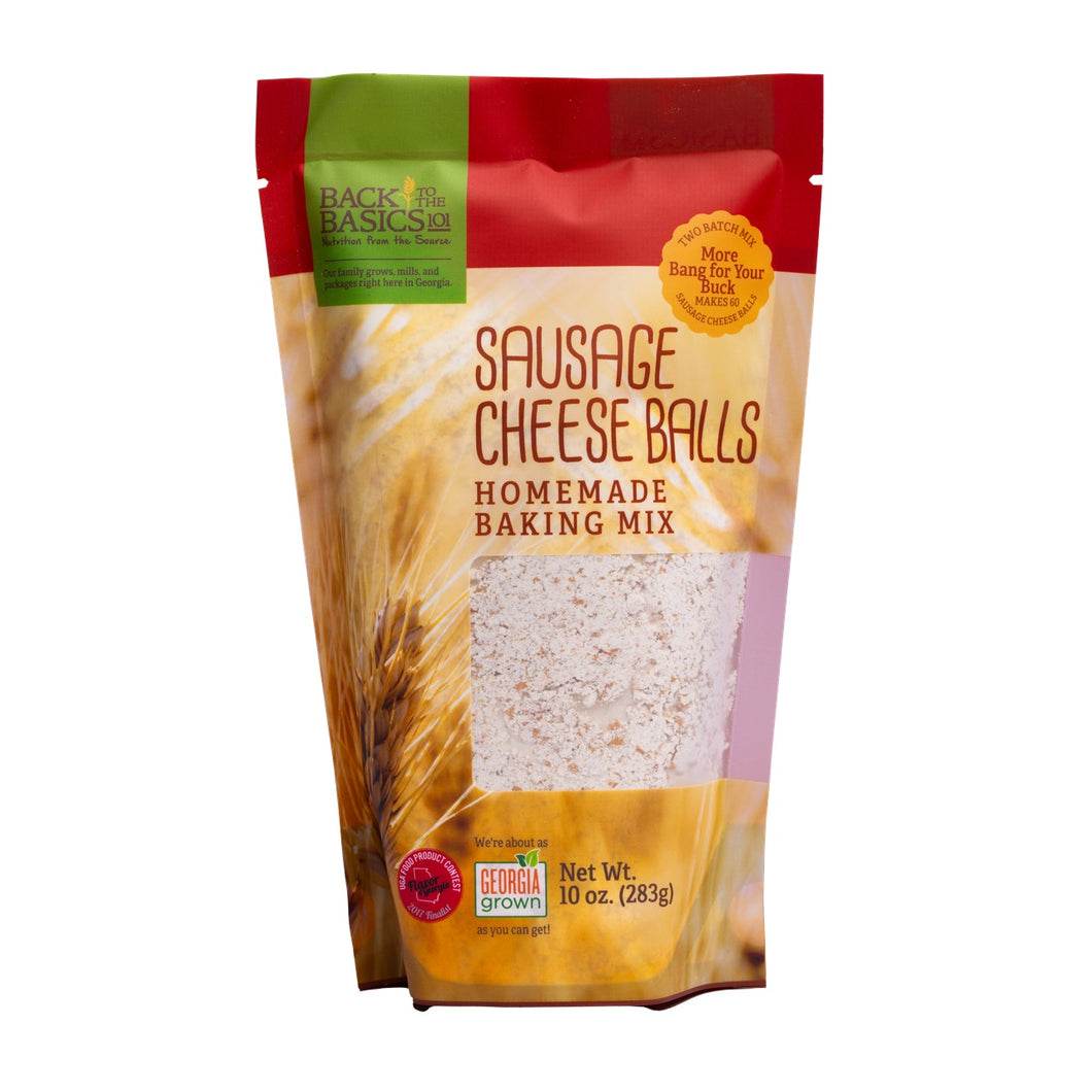 Sausage Cheese Balls Baking Mix