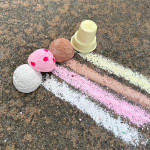 Ice Cream Handmade Sidewalk Chalk