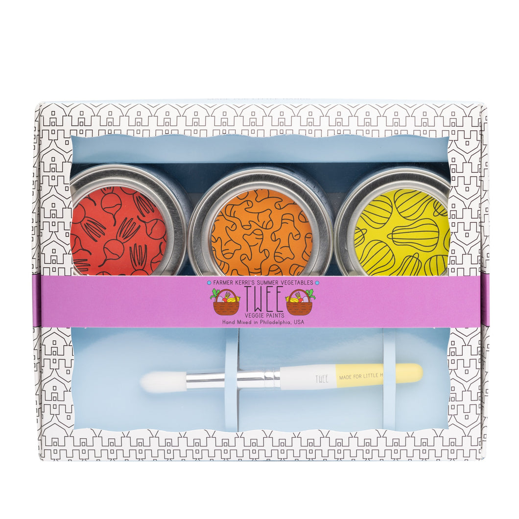Farmer Kerri’s Summer Vegetable Paints (Non-toxic, eco-friendly)
