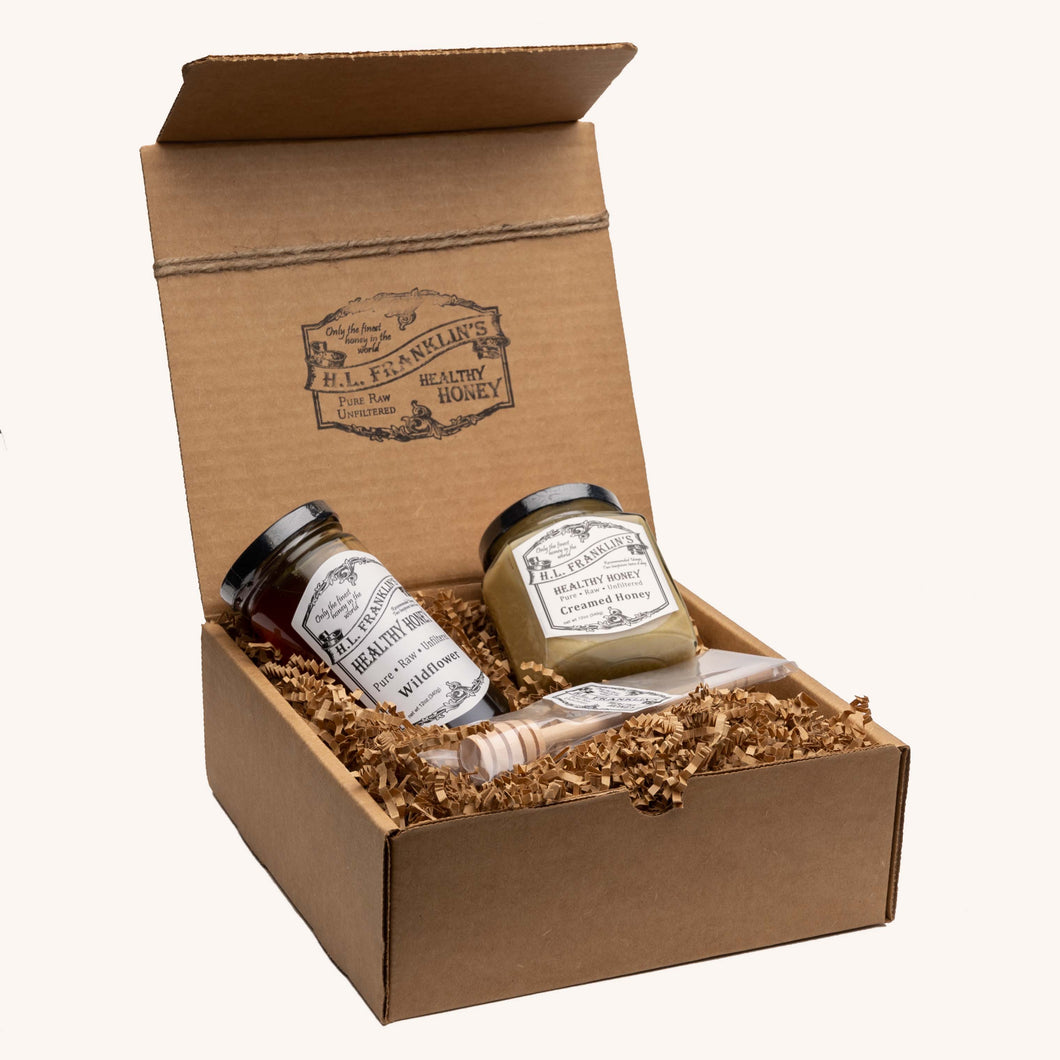 H.L. Franklin Creamed Honey Gift Set