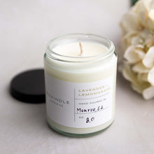 Load image into Gallery viewer, Lavender + Lemongrass Soy Candle
