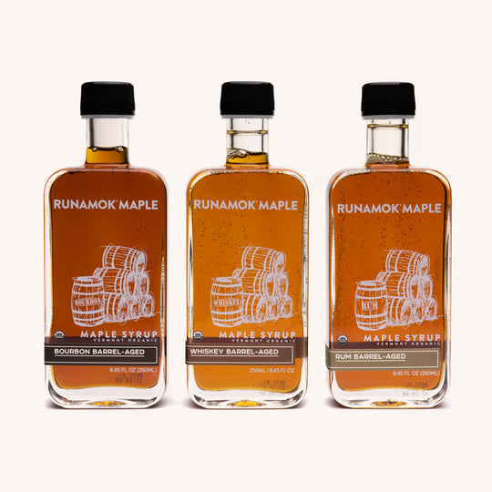 Runamok Barrel-Aged Maple Syrup Collection