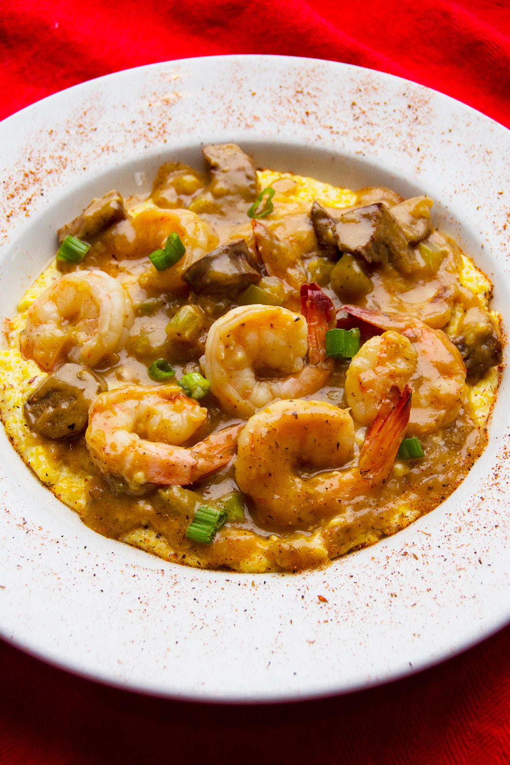 Seared Shrimp and Charred Corn Grits – Field Company