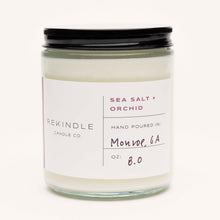 Load image into Gallery viewer, Sea Salt + Orchid Soy Candle

