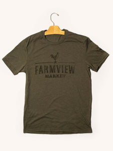 Farmview Market Sketch Short Sleeve T-Shirt