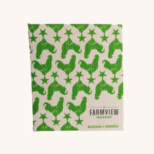Load image into Gallery viewer, Stamped Rooster Swedish Cloth
