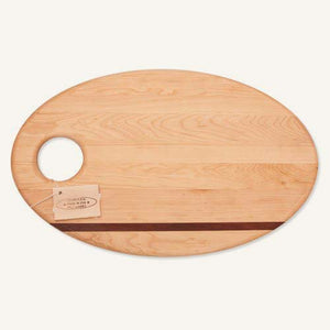 Soundview Millworks Oval Dip Board with Bowl