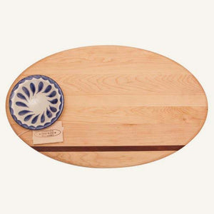 Soundview Millworks Oval Dip Board with Bowl